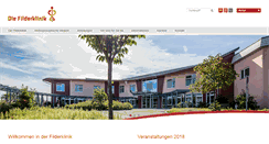 Desktop Screenshot of filderklinik.kunsttherapie-stuttgart.com